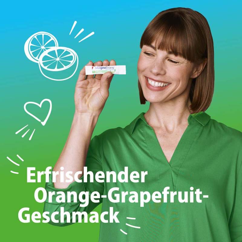 Magnetrans Direkt 375 mg Magnesium Granulat – 20 Sticks