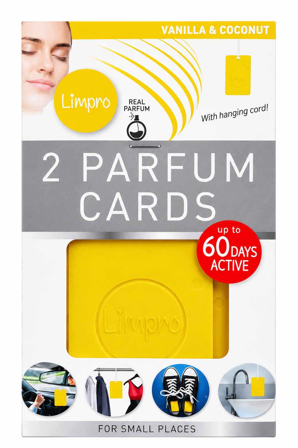 Duftkarten 2er-Pack – Lufterfrischer für Auto, Schrank & WC | verschiedene Düfte