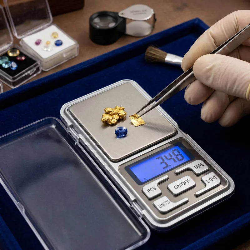 Digitale Feinwaage 500 g / 0,1 g – Präzisionswaage mit LCD & Tara-Funktion
