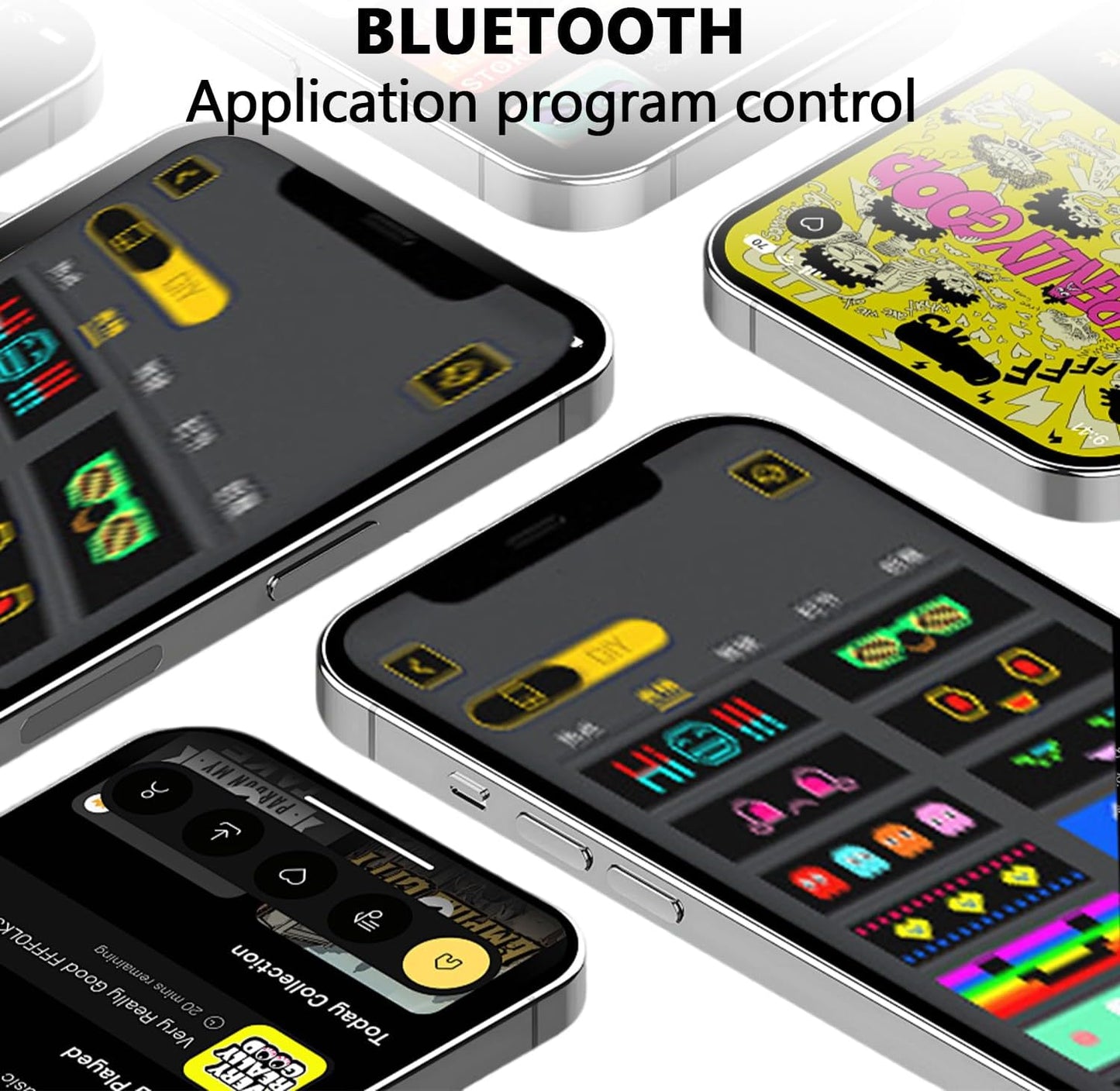 Programmierbare LED Augen für Auto & LKW – APP Steuerung RGB