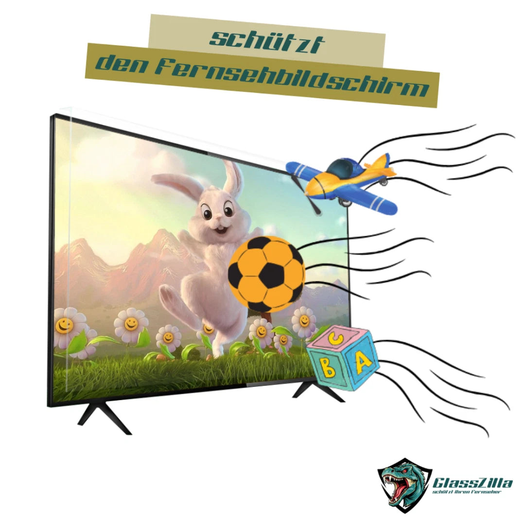 TV Displayschutz 55 Zoll – Schutzplatte für Fernseher